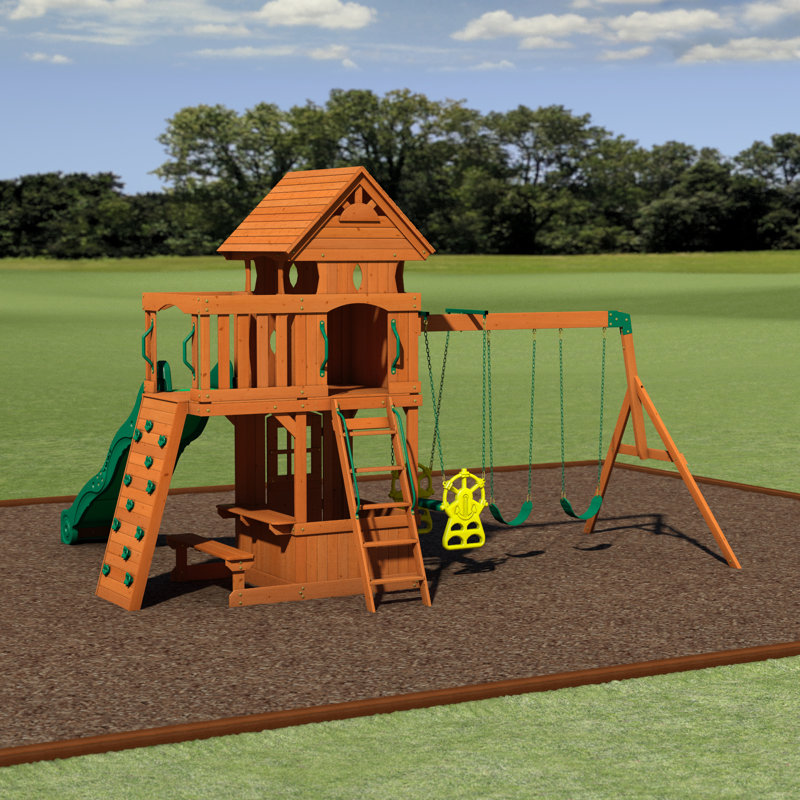 Backyard Discovery Monterey Swing Set Reviews Wayfair